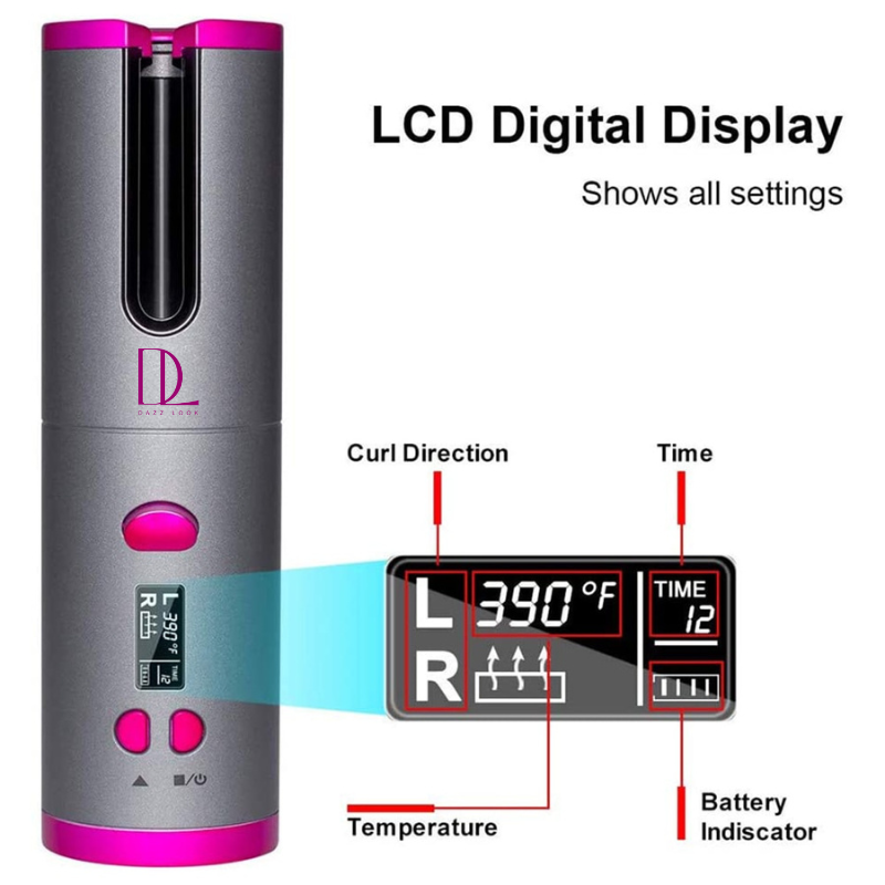Cordless Automatic Hair Curler